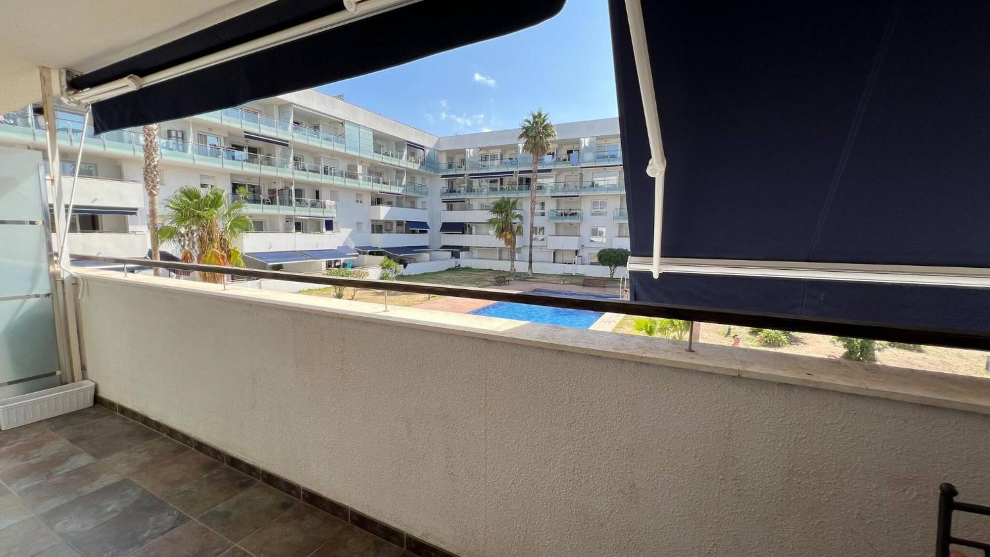 Bonito Apartamento Con Parking Y Piscina En Roses Av-53 Extérieur photo