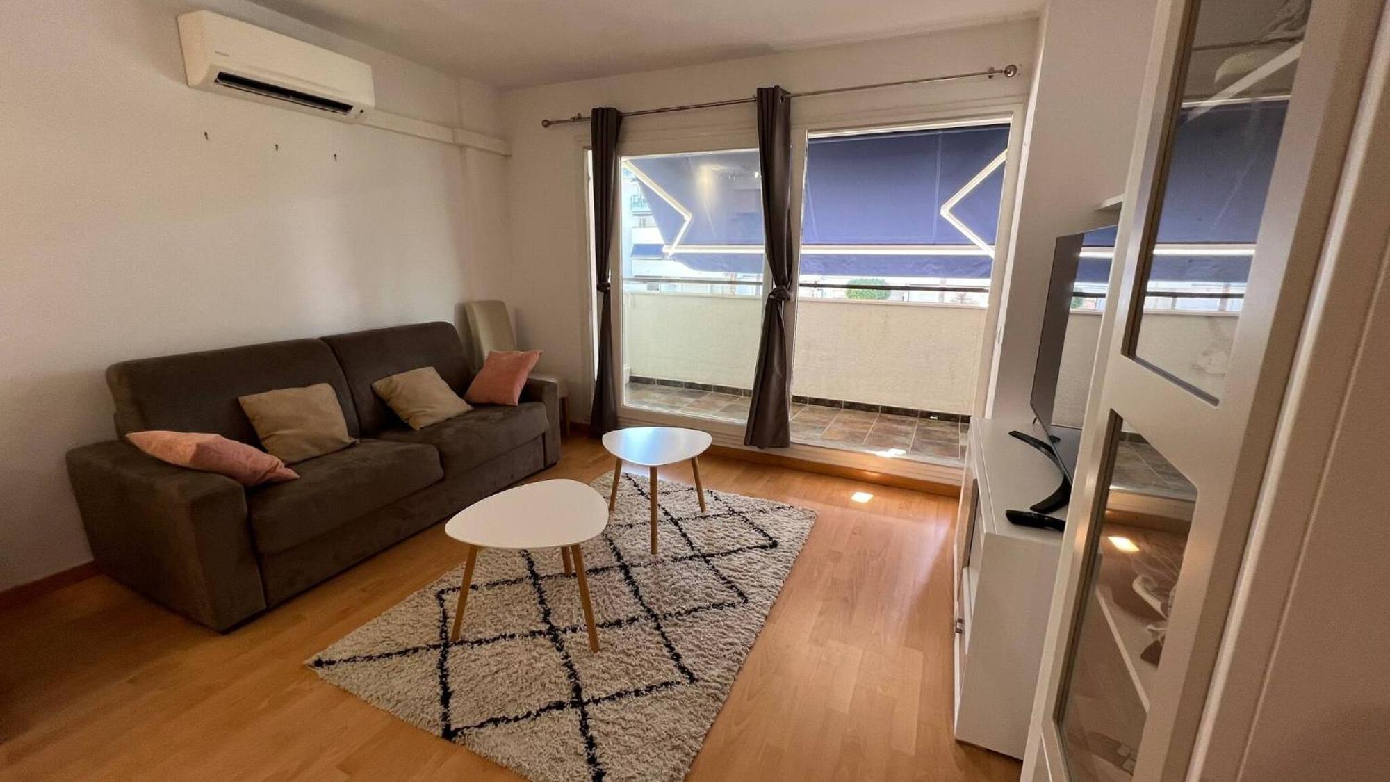 Bonito Apartamento Con Parking Y Piscina En Roses Av-53 Extérieur photo